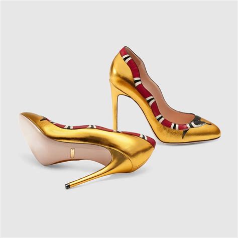 snake heels gucci|Gucci high heels platform.